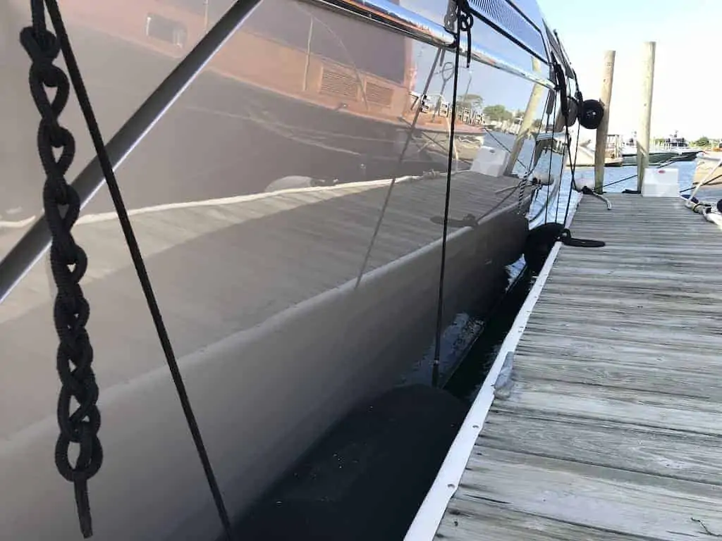 This starter boat detailing kit offers everything you need to have the shiniest boat on the dock from heavy cut compounds to unbeatable protection with our boat wax
