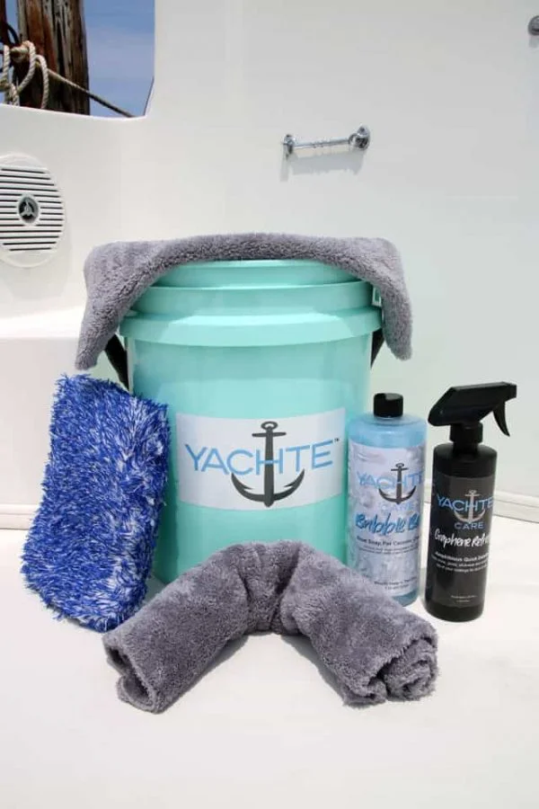 Complete boat washing kit to keep your boat clean week after week