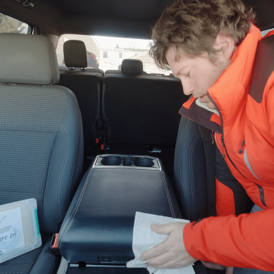 Just Wipe It cleaning truck