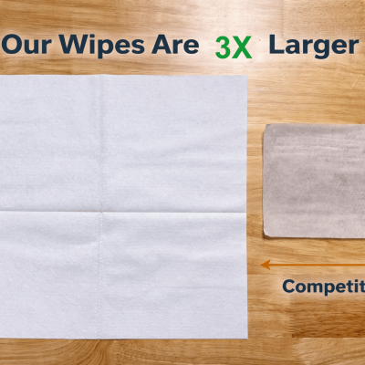 Larger Wipes